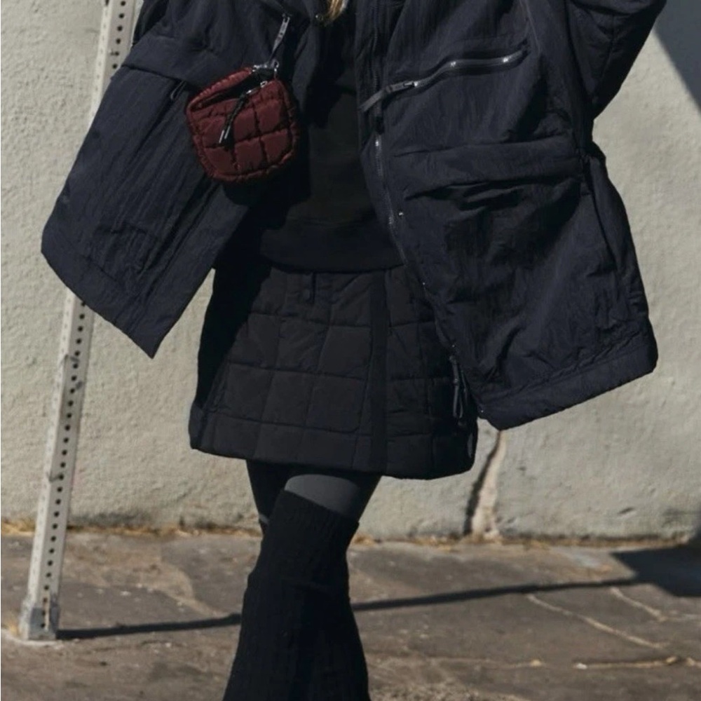 NWT Free People Movement Billie Boxy Insulated Lightweight Oversized Jacket  M/L - Picture 4 of 10